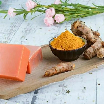 Hot-Selling Small Batch Turmeric Essential Oil Soap