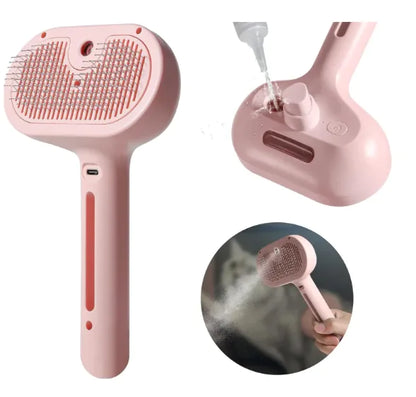 Pet Hair Spray Brush